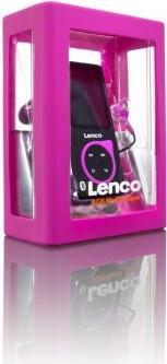 Lenco XEMIO-768 PINK MP3-/MP4-Player MP3 Spieler 8 GB Schwarz - Pink (XEMIO768PINK) von Lenco