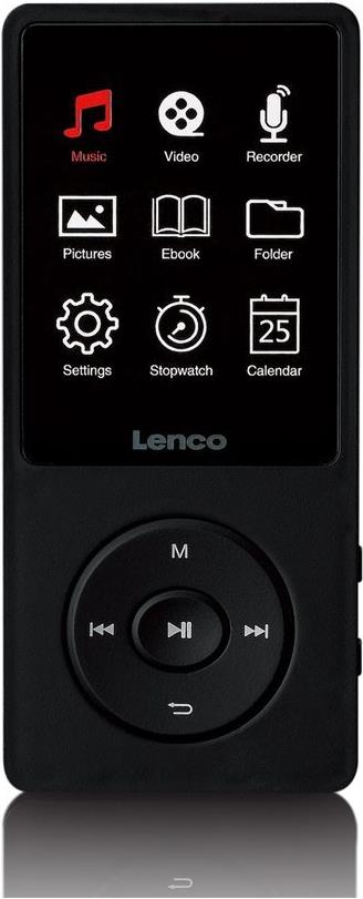 Lenco Xemio 669BK schwarz (XEMIO-669BK) von Lenco