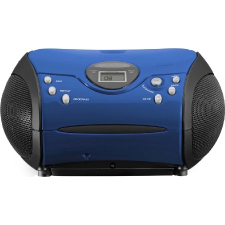 SCD-24 blue/black  - UKW-Radio m.CD stereo,blau/schwarz SCD-24 blue/black von Lenco