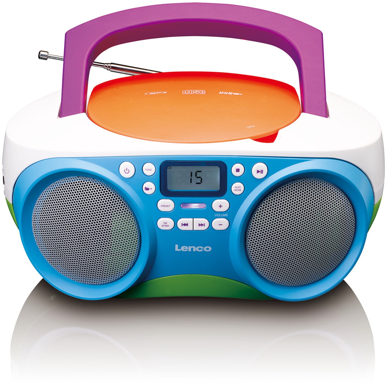 SCD-41 USB Kids Radiorekorder mit CD SCD-41 USB Kids Radiorekorder mit CD von Lenco
