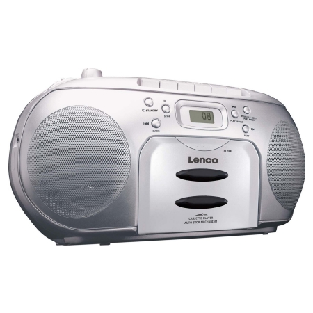 SCD-420 SILVER  - Radio/CD/Kassetten-Player SCD-420 SILVER von Lenco