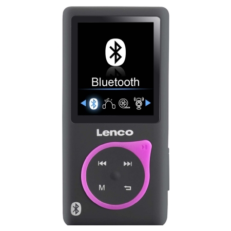 XEMIO-768 PINK  (4 Stück) - MP3-Player mit Bluetooth 8GB XEMIO-768 PINK von Lenco