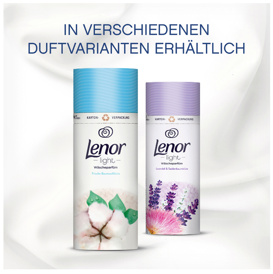 Lenor Wäscheparfüm Light , Lavendel & Seidenbaumblüte, , 160 g von Lenor