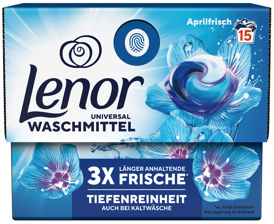 Lenor Waschmittel Pods Aprilfrisch, 15 WL von Lenor