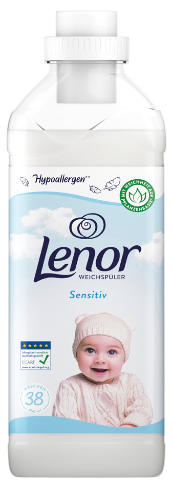 Lenor Weichspüler , Sensitiv, , Flasche, 950 ml von Lenor