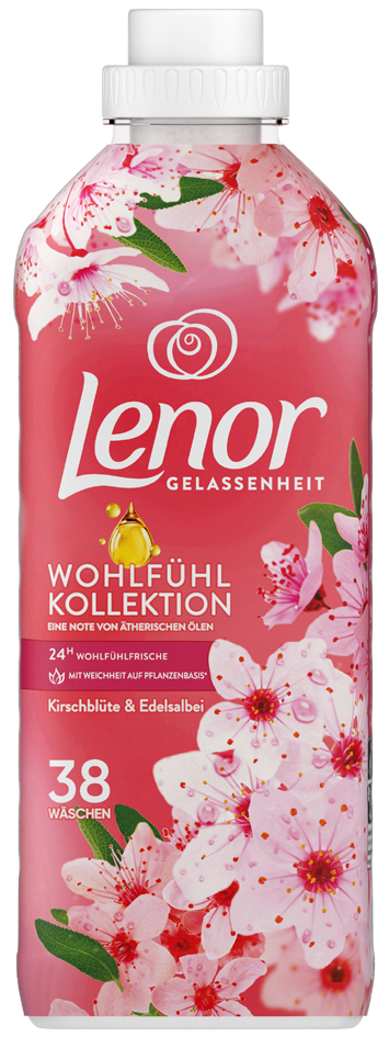 Lenor Weichspüler Kirschblüte & Edelsalbei, 950 ml - 38 WL von Lenor