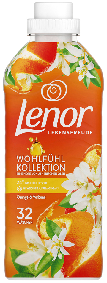 Lenor Weichspüler Orange & Verbene, 800 ml - 32 WL von Lenor
