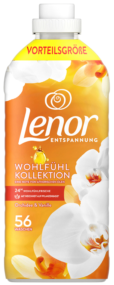 Lenor Weichspüler Orchidee & Vanille, 1,4 Liter - 56 WL von Lenor