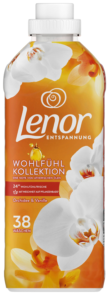 Lenor Weichspüler Orchidee & Vanille, 950 ml - 38 WL von Lenor