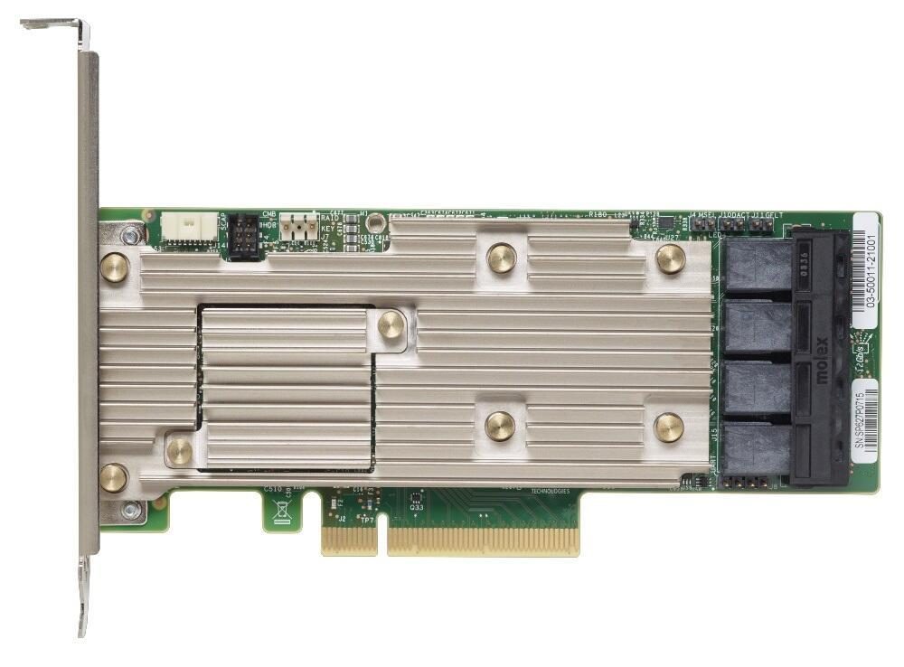 Lenovo ThinkSystem RAID 930-16i 4GB Flash PCIe 12Gb Adapter (7Y37A01085) von Lenovo Server