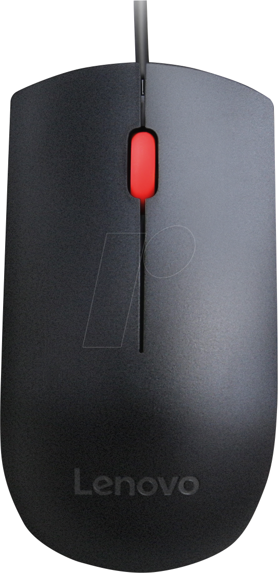 LENOVO 50R20863 - Maus (Mouse), Kabel, USB, schwarz von Lenovo