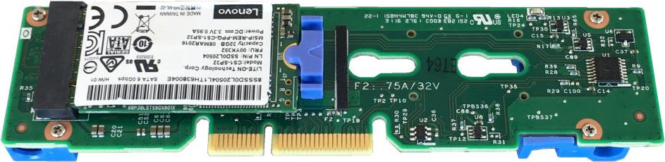 LENOVO DCG ThinkSystem M.2 CV3 128GB SATA 6Gbps Non-Hot Swap SSD (7N47A00130) von Lenovo