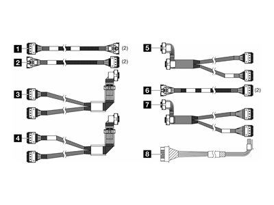 LENOVO ISG ThinkSystem SR650 Cable Kit LENOVO ISG ThinkSystem SR650 Cable Kit von Lenovo