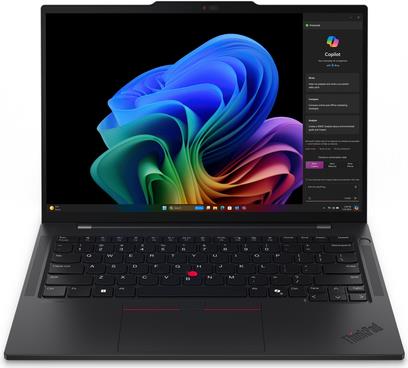 LENOVO ThinkPad T14 G6 Qualcomm Snapdragon X1P-42-100 35,56cm 14Zoll WUXGA 16GB 512GB SSD UMA W11P No WWAN Black TopSeller (21N10026GE) von Lenovo