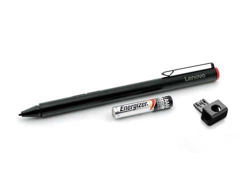 Lenovo 00HN890 Original Active Pen - schwarz (Bulk) inkl. Batterie für ThinkPad Yoga 15 (20DQ), 260 (20FD/20FE), IdeaPad Miix 700-12ISK (80QL), Yoga 900S-12ISK (80ML) von Lenovo