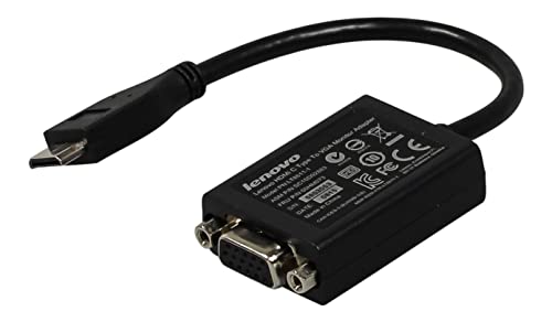 Lenovo 00hm073 Mini-HDMI VGA schwarz Kabel-Schnittstelle und Netzteil von Lenovo