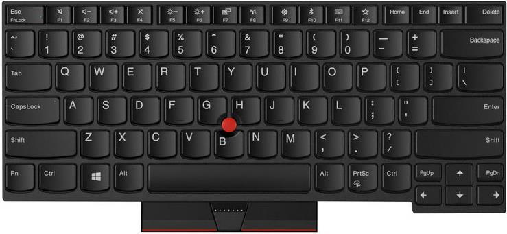 Lenovo 01HX448 - Tastatur - US Englisch - Tastatur mit Hintergrundbeleuchtung - Lenovo - Thinkpad T480 (01HX448) von Lenovo