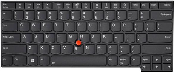 Lenovo 01YP372 - Tastatur - Deutsch - Tastatur mit Hintergrundbeleuchtung - Lenovo - ThinkPad T480s (01YP372) von Lenovo