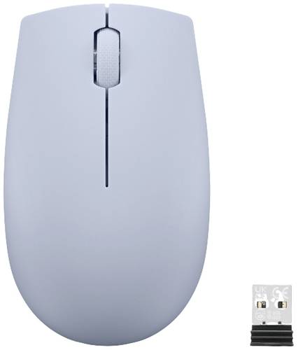 Lenovo 300 Wireless Compact Maus Kabellos Optisch Blau 3 Tasten 1000 dpi von Lenovo