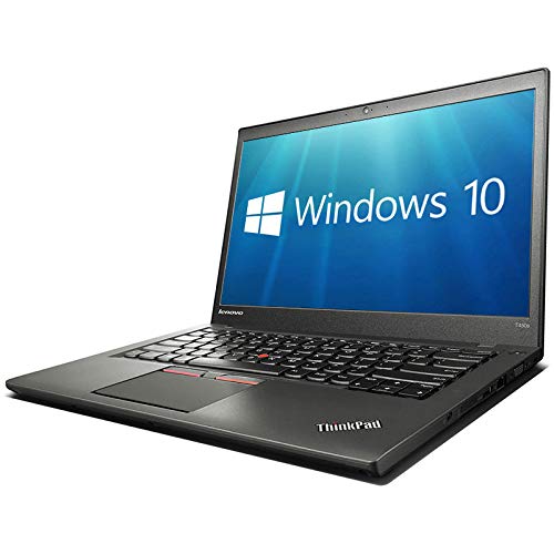 Lenovo 35,6 cm (14 Zoll) ThinkPad T450 Ultrabook - HDF+ (1600 x 900) Core i5-5300U 16GB 256GB SSD WebCam WiFi Bluetooth USB 3.0 Windows 10 Professional 64-Bit PC Laptop (erneuert) von Lenovo