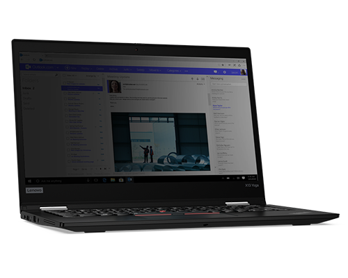 Lenovo 3M - Blickschutzfilter für Notebook - entfernbar - 33.8 cm (13.3) - für ThinkPad X13 Yoga Gen 2 20W8, 20W9 (4XJ1D33267) von Lenovo