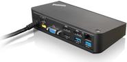 Lenovo 40A40090EU Kabelgebunden USB 3.2 Gen 1 (3.1 Gen 1) Type-A Schwarz (40A40090SA) (B-Ware) von Lenovo