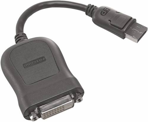 Lenovo 45J7915 Adapter [1x DVI-D Stecker - 1x DisplayPort Stecker] Schwarz von Lenovo