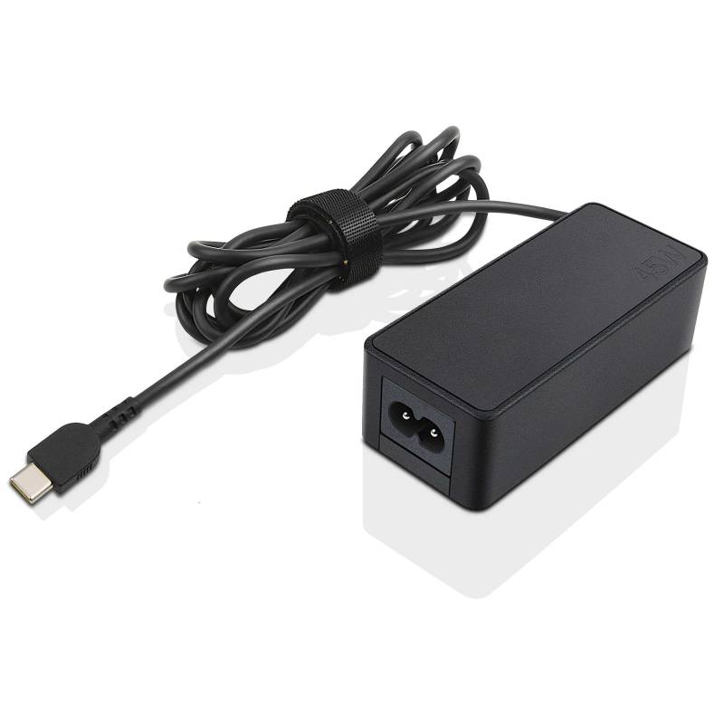 Lenovo 45W Standard Netzteil mit 3-Pin Stromkabel (USB-C) von Lenovo