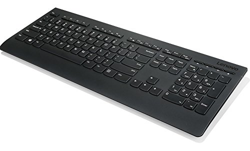 Lenovo 4X30H56854 Tastatur RF Wireless QWERTZ Deutsch Black - Tastaturen (Standard, Kabellos, RF Wireless, QWERTZ, Black) von Lenovo