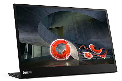 Lenovo 61DDUAT6EU Thinkvision M14 Monitor, schwarz von Lenovo