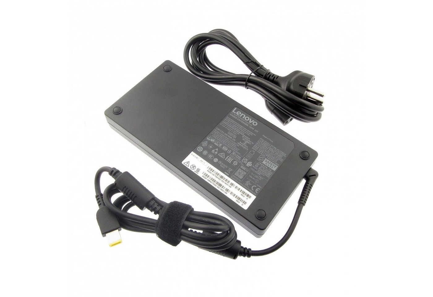 Lenovo AC Adapter ADL230NLC3A 20V11 5, 01FR046 mit EU Netzkabel Notebook-Netzteil (Stecker: Slim Tip 11 x 4 mm rechteckig, Ausgangsleistung: 230 W) von Lenovo