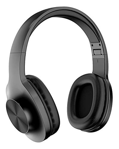 Lenovo Audio HD116 Wireless Headphones, 24 Hours Playtime, Bluetooth 5.0, IPX5 Sweat and Water Resistant, Microphone, Extra Bass Mode, Soft Carry Pouch, Black von Lenovo