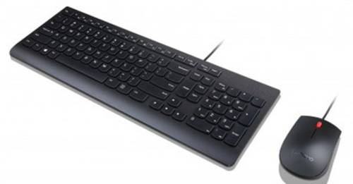 Lenovo Essential Wired Combo - Tastatur- USB Tastatur, Maus-Set Deutsch, QWERTZ Schwarz von Lenovo