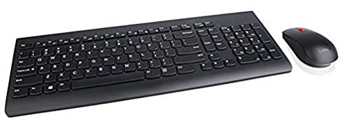 Lenovo Essential Wireless Keyboard and Mouse Combo Portugese (163), Schwarz von Lenovo