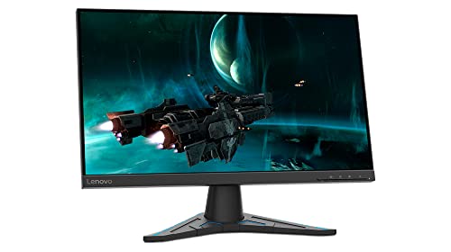 Lenovo G24e-20 60,5 cm (23,8 Zoll, 1920x1080, Full HD, 100Hz, WideView, entspiegelt) Gaming Monitor (HDMI, DisplayPort, 1ms Reaktionszeit, AMD Radeon FreeSync) schwarz von Lenovo