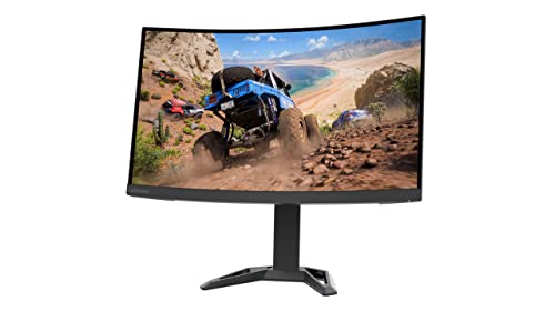 Lenovo G27qc-30 | 27" QHD Gaming Monitor | 2560x1440 | 165Hz | 350 nits | 1ms Reaktionszeit | HDMI | DisplayPort | AMD FreeSync | höhenverstellbar | schwarz von Lenovo