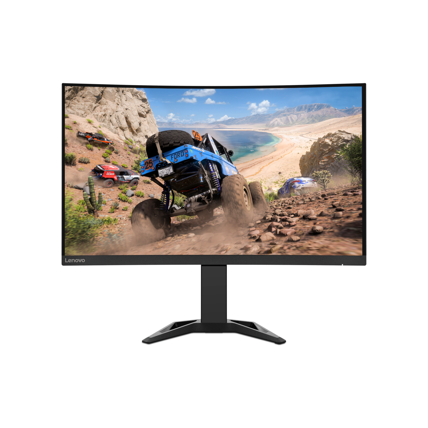 Lenovo G32qc-30 Gaming Monitor - QHD, Curved, 165Hz, FreeSync von Lenovo