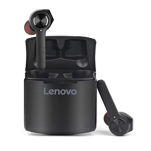 Lenovo HT20 In Ear Bluetooth Kopfhörer Kabellose Ohrhörer mit Premium Klangprofil mit intensivem Bass IPX5 Wasserschutzklasse Bluetooth 5.0, Schwarz Lenovo HT20 In Ear Bluetooth Kopfhörer Kabellose Ohrhörer mit Premium Klangprofil mit intensivem Bass IPX5 Wasserschutzklasse Bluetooth 5.0, Schwarz von Lenovo