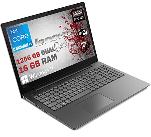 Lenovo I5 V15 Notebook Laptop FHD Display 15,6 Zoll / 39,6 cm Cpu i5 Quad Core I5-1035G1 10Th Gen. 3.4Ghz / 8GB DDR4 / SSD M2 512GB / VGA INTEL UHD / HD / HD Dvd WiFi Bluetooth / Windows 10 Pro / Open Office von Lenovo