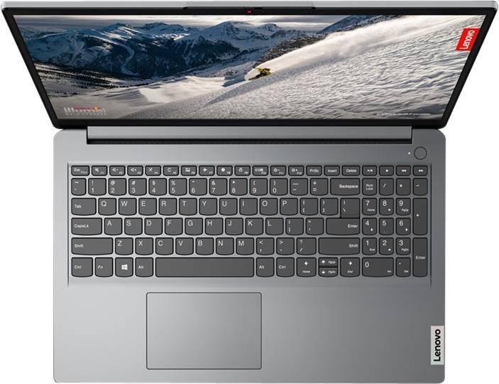 Lenovo IdeaPad 1 15ALC7 82R4 - 180°-Scharnierdesign - AMD Ryzen 7 5700U / 1.8 GHz - Win 11 Home - Radeon Graphics - 16 GB RAM - 1 TB SSD NVMe - 39.6 cm (15.6) IPS 1920 x 1080 (Full HD) - Wi-Fi 6 - Abgrundblau - kbd: Deutsch - mit 3 Monate Lenovo Premium (82R400RWGE) von Lenovo