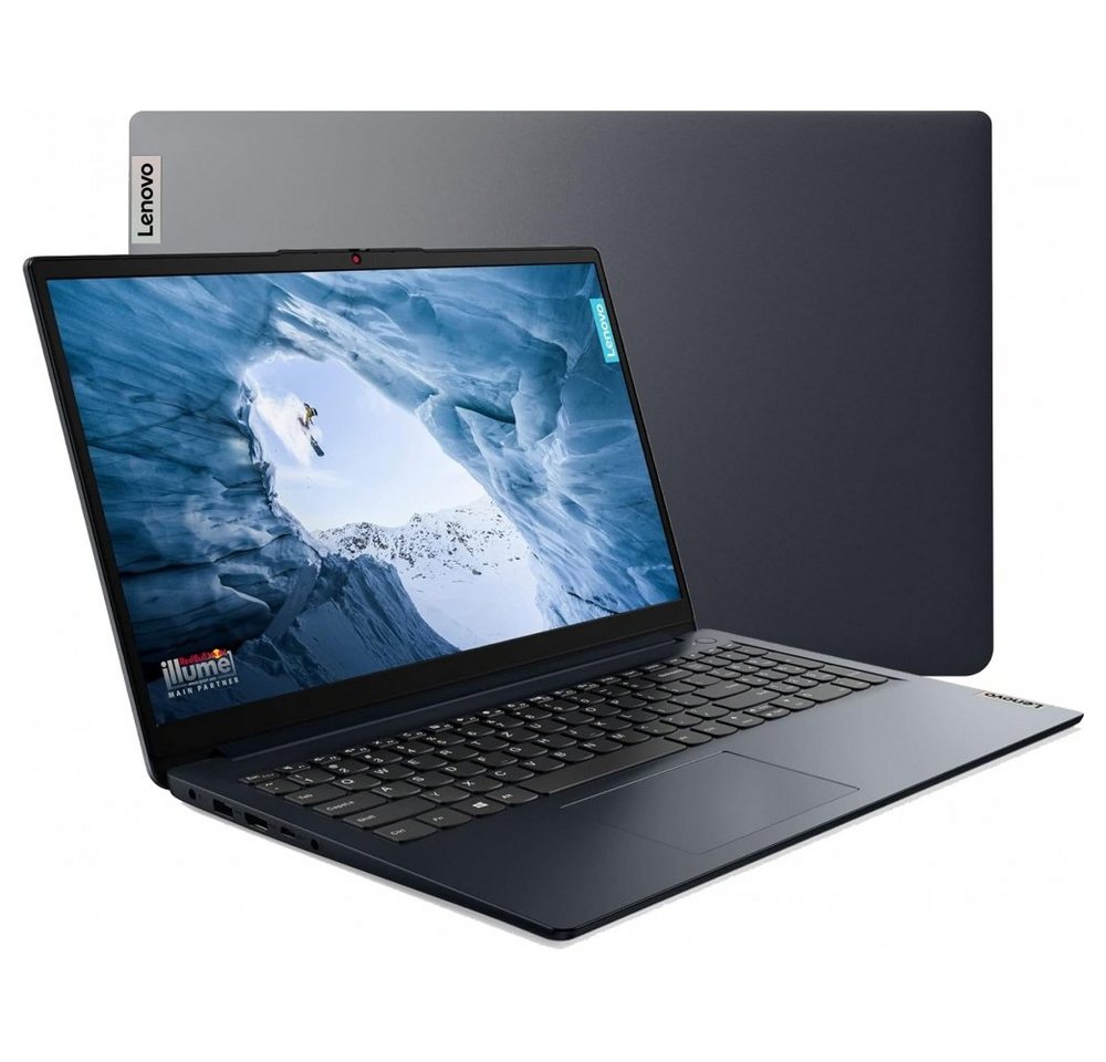 Lenovo IdeaPad 1 15IGL7 (82V70076GE) 128 GB eMMC / 4 GB Notebook abyss blue Notebook (Intel Celeron) von Lenovo