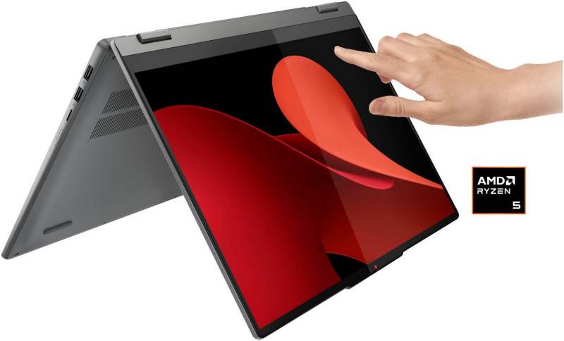 Lenovo IdeaPad 5 2-in-1 16AHP9 Convertible Notebook (40,64 cm/16 Zoll, AMD Ryzen 5 8645HS, Radeon 760M, 1000 GB SSD) von Lenovo