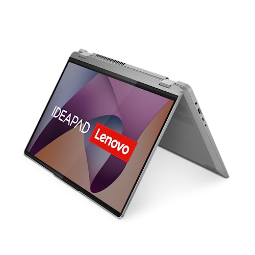 Lenovo IdeaPad Flex 5 Convertible Laptop | 16" WUXGA Touch Display | AMD Ryzen 5 7530U | 16GB RAM | 512GB SSD | AMD Radeon Grafik | Win11 Home | QWERTZ | grau | 3 Monate Premium Care von Lenovo