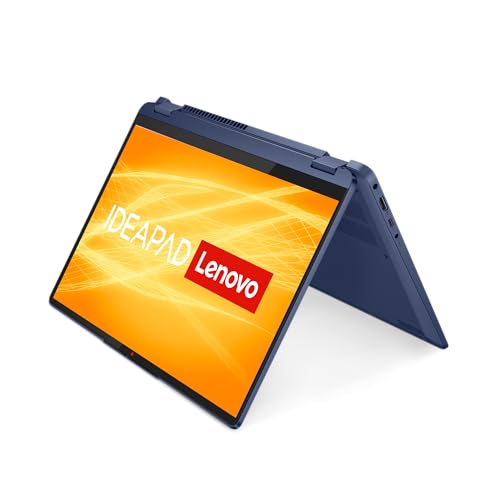 Lenovo IdeaPad Flex 5 Convertible Laptop | 16" WUXGA Touch Display | AMD Ryzen 7 7730U | 16GB RAM | 1TB SSD | AMD Radeon Grafik | Win11 Home | QWERTZ | blau | 3 Monate Premium Care von Lenovo