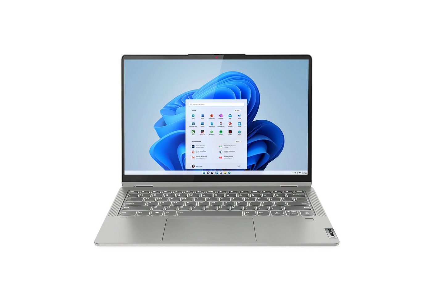 Lenovo IdeaPad 'Flex 5' Notebook (35,56 cm/14 Zoll, Intel Core i5 1235U, Iris Xe Graphics G7, 500 GB SSD, fertig installiert & aktiviert) von Lenovo