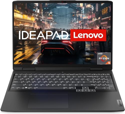 Lenovo IdeaPad Gaming 3 Laptop | 16" WUXGA Display | 165Hz | AMD Ryzen 5 6600H | 16GB RAM | 512GB SSD | NVIDIA GeForce RTX 3050 Ti | Win11 Home | QWERTZ | grau | 3 Monate Premium Care von Lenovo