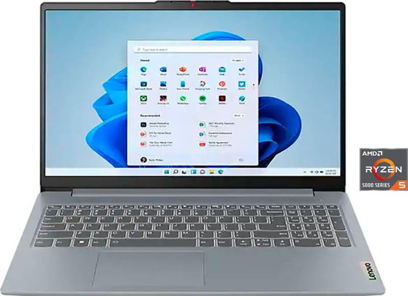 Lenovo IdeaPad Slim 3 15ABR8 Notebook (39,62 cm/15,6 Zoll, AMD Ryzen 5 5625U, Radeon, 512 GB SSD) von Lenovo