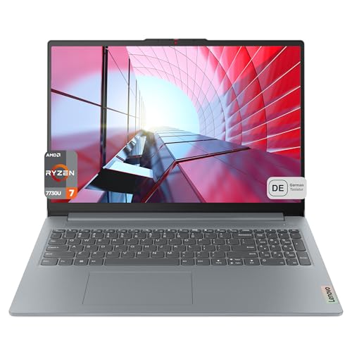 Lenovo IdeaPad Slim 3 Business Laptop, AMD Ryzen 7 7730U, 16 GB DDR4 RAM, 4 TB PCIe SSD, 16" WUXGA Anti-Glare Display, AMD Radeon Grafikkarte, QWERTZ Tastatur, Win11, Grau Lenovo IdeaPad Slim 3 Business Laptop, AMD Ryzen 7 7730U, 16 GB DDR4 RAM, 4 TB PCIe SSD, 16" WUXGA Anti-Glare Display, AMD Radeon Grafikkarte, QWERTZ Tastatur, Win11, Grau von Lenovo