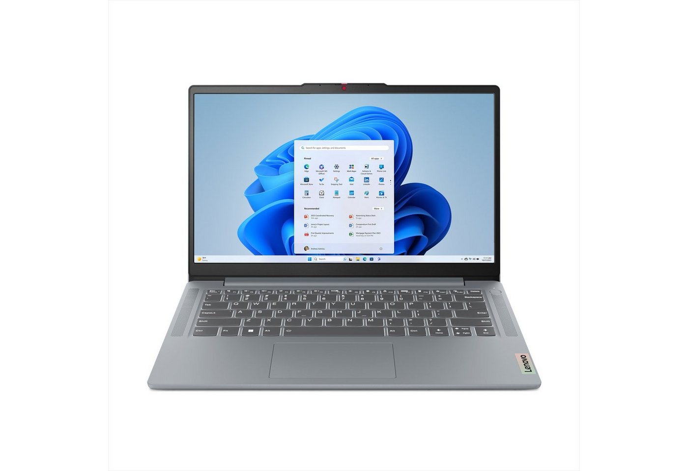 Lenovo IdeaPad 'Slim 3' Notebook (35,56 cm/14 Zoll, Intel Core i5 12450H, UHD Graphics Xe G4, 500 GB SSD, fertig installiert & aktiviert) von Lenovo