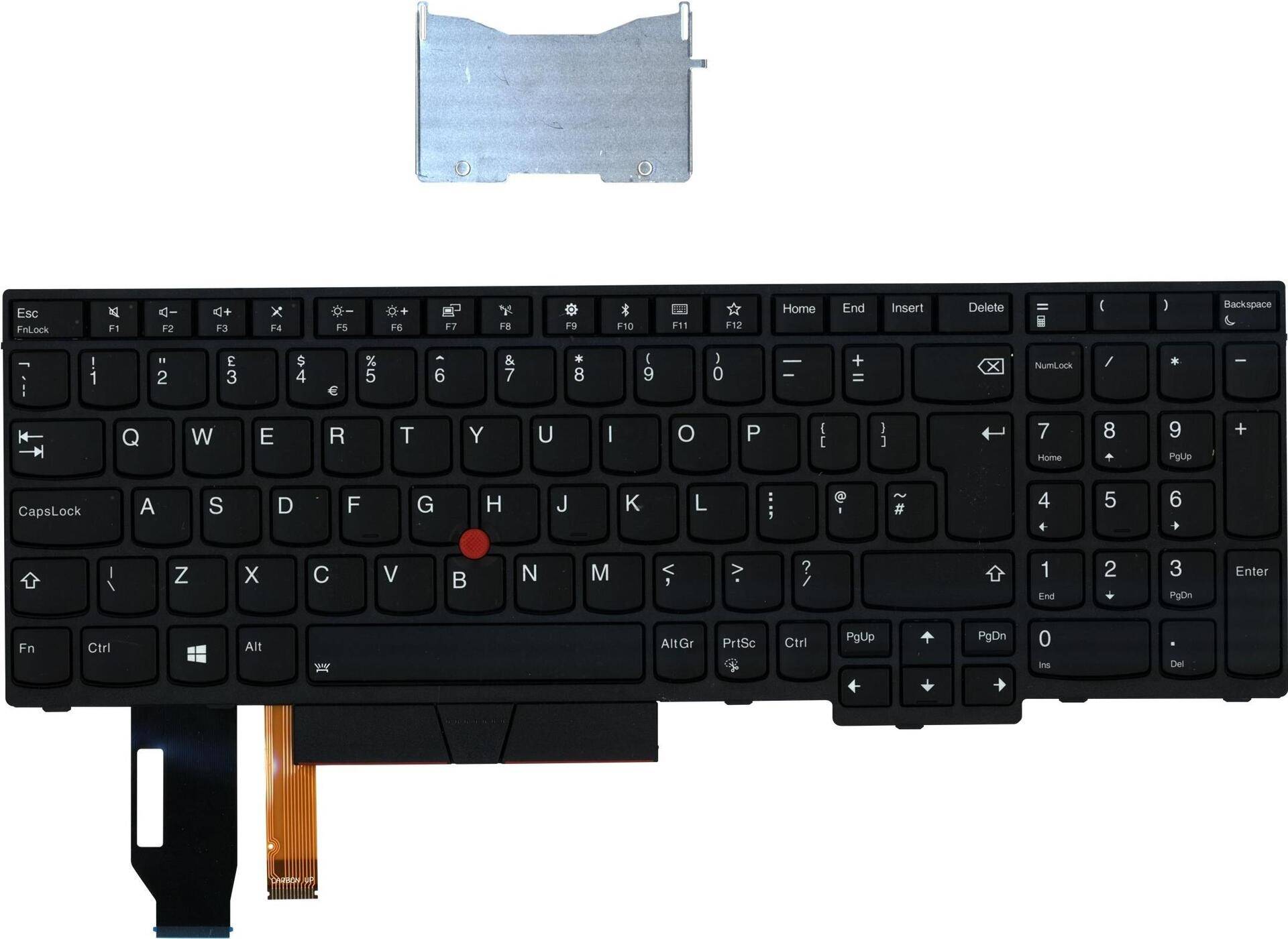 Lenovo Keyboard w/Backlight English U.K. (01YP708) (B-Ware) von Lenovo